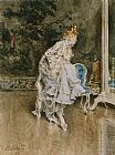 Mirror Paintings - The Beauty Before The Mirror by Giovanni Boldini